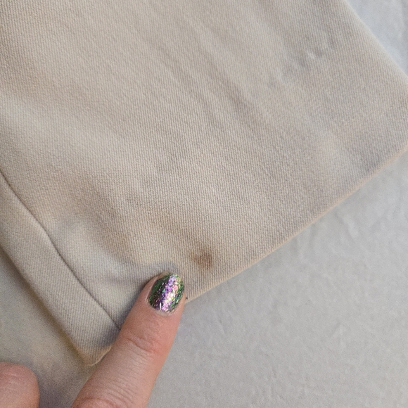 Express Stone Beige One Button Blazer - some flaws! - Picture 3 of 15